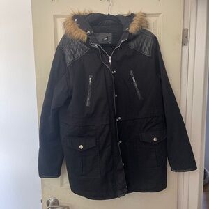 Torrid black size 2 winter jacket
